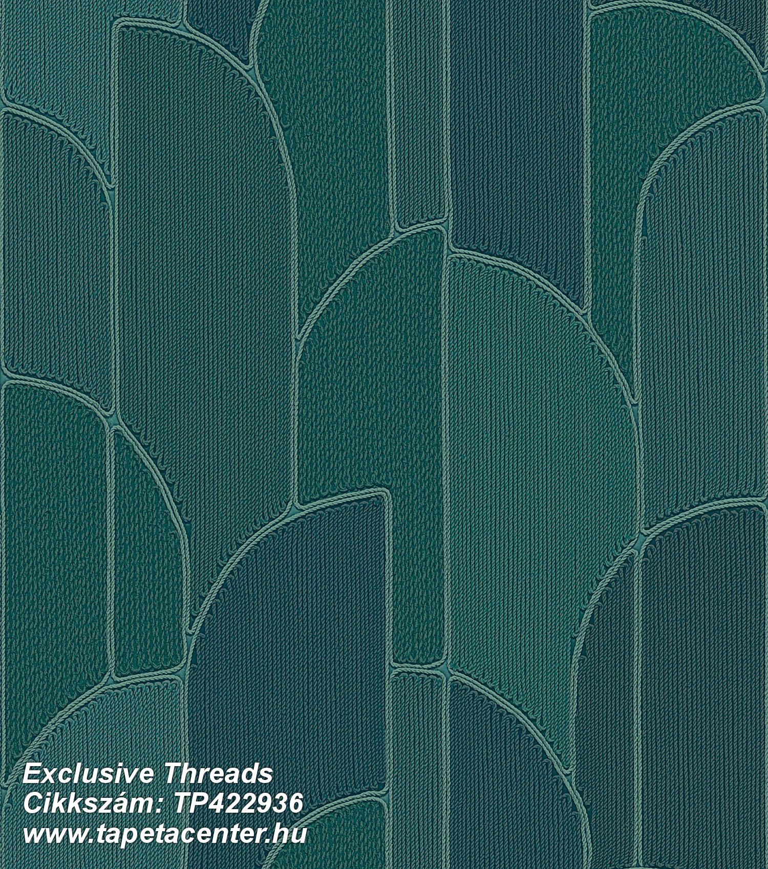 3d hatású,egyszínű,geometriai mintás,textil hatású,textilmintás,kék,türkiz,zöld,lemosható,vlies tapéta 